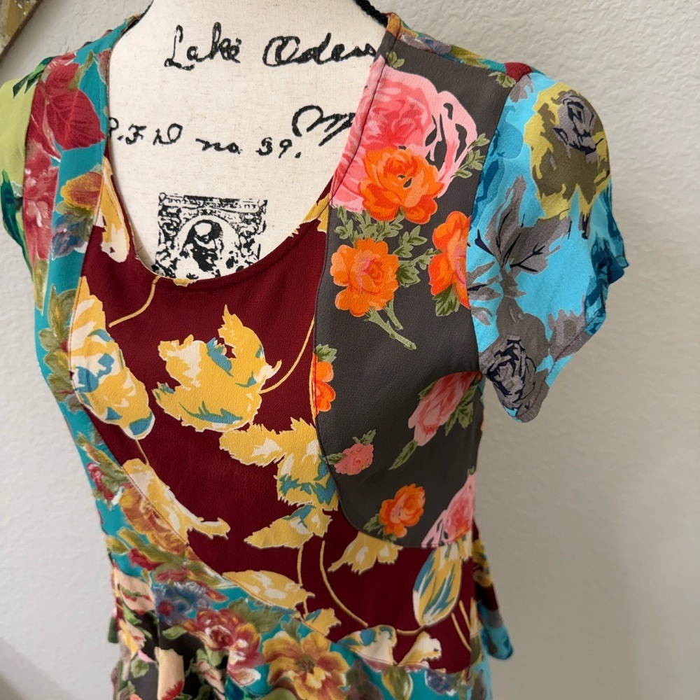 Ivy Jane Multicolor Floral Blouse - Picture 3 of 7
